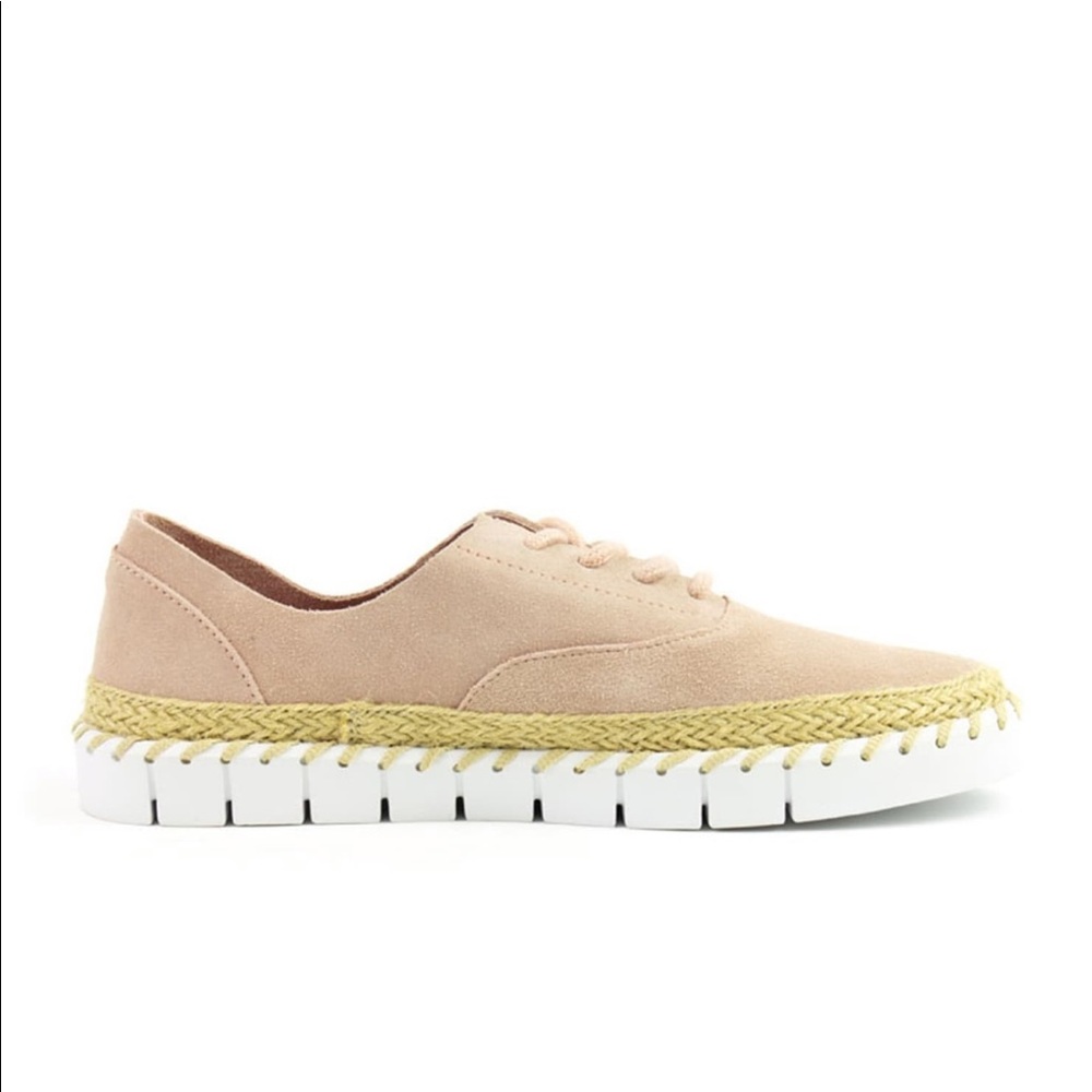 Suede Lace Up Sneakers - Picture 9 of 12